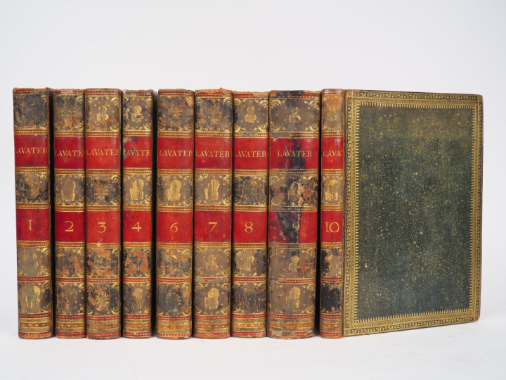LAVATER (G.). L’ART DE CONNAITRE LES HOMMES PAR LA PHYSIONOMIE […]. Av