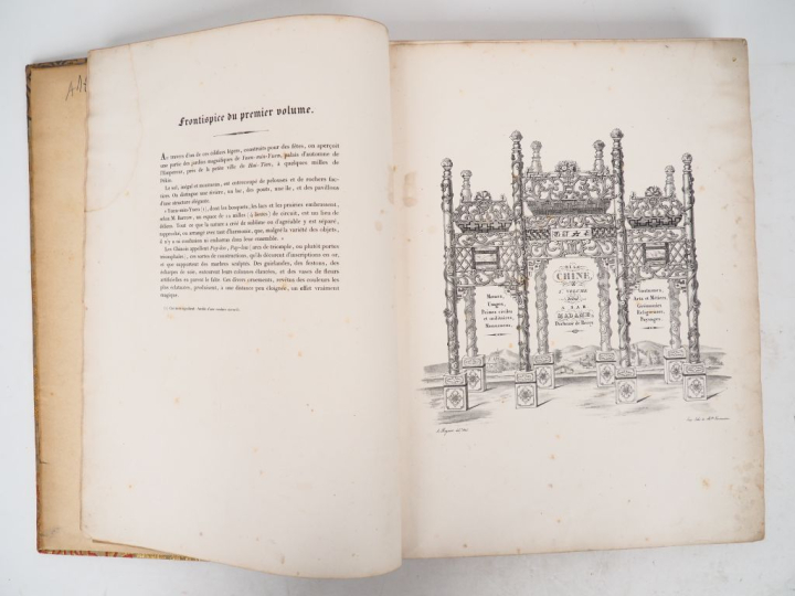 MALPIÈRE (D. B***[AZIN] de). LA CHINE. Mœurs, usages, costumes, Arts e
