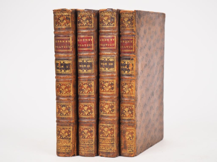 MANESSON MALLET (A.). LA GÉOMÉTRIE PRATIQUE, divisée en quatre livres.