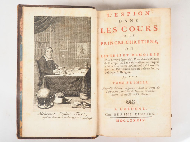 MARANA (G. P.). L’ESPION DANS LES COURS DES PRINCES CHRÉTIENS ou lettr