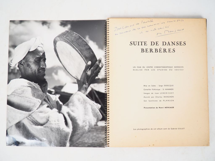 [MAROC]. SUITE DE DANSES BERBÈRES. Rabat, Éditions Studios du Souissi,