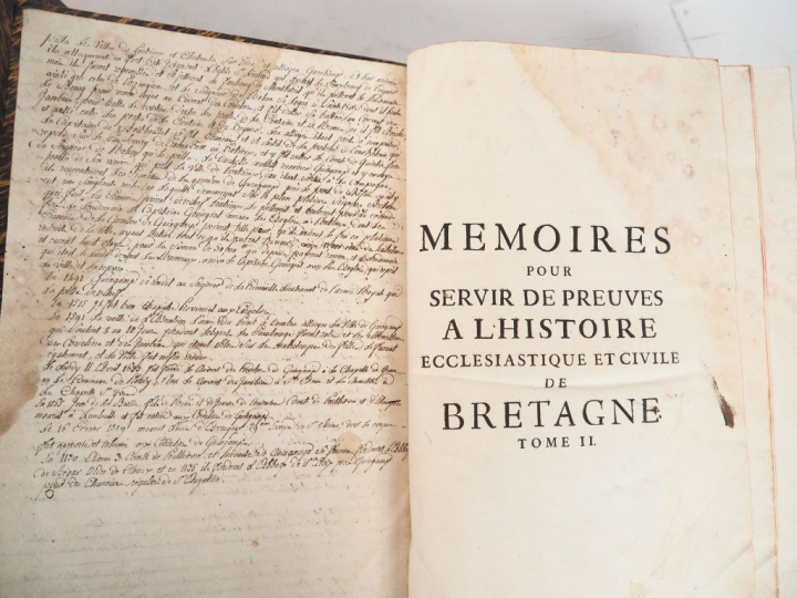 MORICE (Dom P.-H.) - TAILLANDIER (Dom Charles). HISTOIRE ECCLESIASTIQU