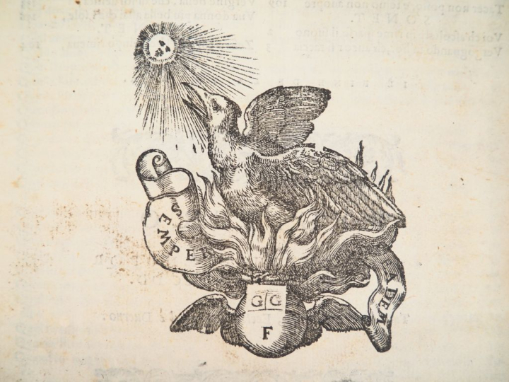 PÉTRARQUE. IL PETRARCA con l’espositione d’Allessandro Vellutello. Vin