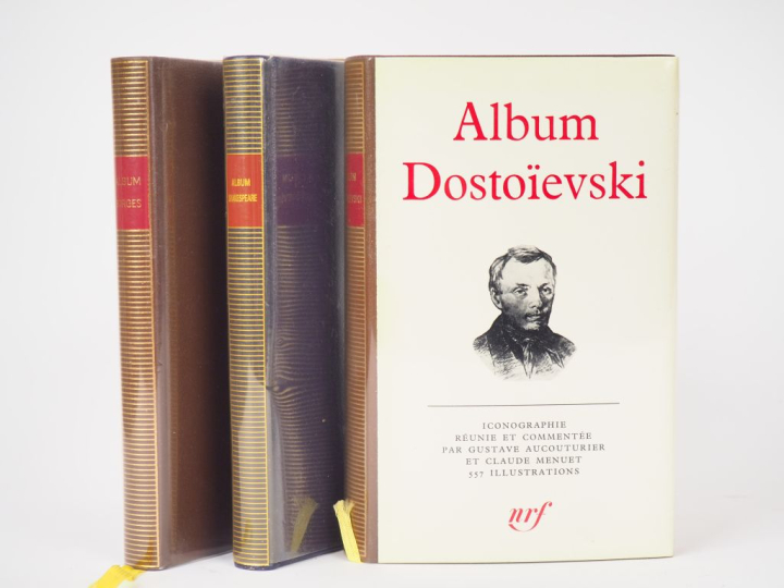 [PLÉIADE]. ENSEMBLE DE 3 ALBUMS DE LA PLÉIADE. Paris, Nrf, Gallimard, 