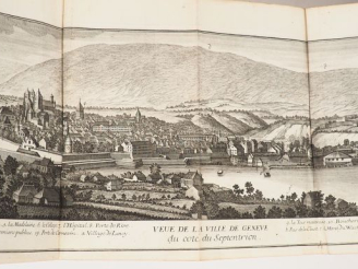 Vente aux enchères SPON (Jacob). HISTOIRE DE GENÈVE. Genève, Fabri   Barrillot, 1730. Deu