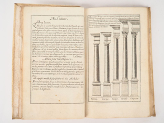 Vente aux enchères [VIGNOLE]. RÈGLES DES CINQ ORDRES D'ARCHITECTURE DE M. IACQUES BAROZZI