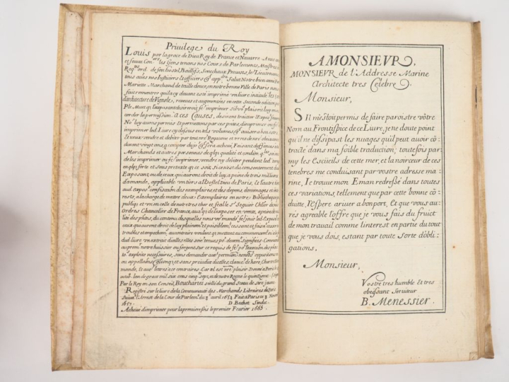 [VIGNOLE]. RÈGLES DES CINQ ORDRES D'ARCHITECTURE DE M. IACQUES BAROZZI