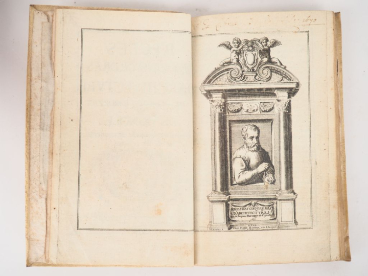 [VIGNOLE]. RÈGLES DES CINQ ORDRES D'ARCHITECTURE DE M. IACQUES BAROZZI