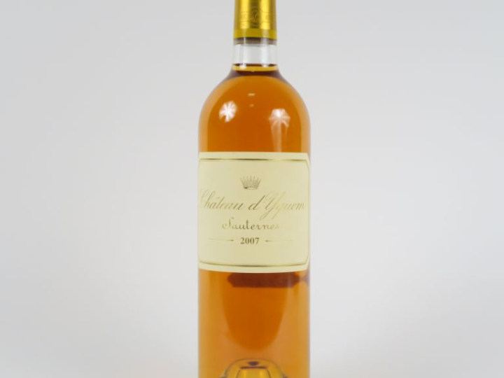 1 BOUTEILLE CHÂTEAU D'YQUEM 1er CCS SAUTERNES - 2007 - CBO