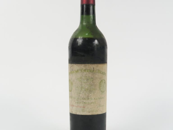 1 BOUTEILLE CHÂTEAU CHEVAL BLANC 1er GCC ST EMILION - 1947 - BEP/BS/ES