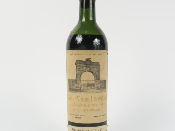 1 BOUTEILLE CHÂTEAU LEOVILLE LAS CASES GCC ST JULIEN - 1947 - BEP/ES