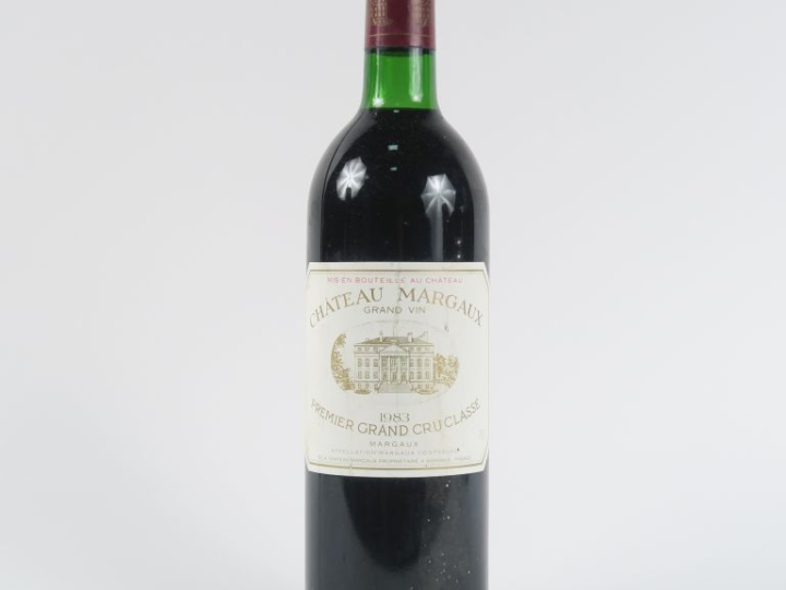 1 BOUTEILLE CHÂTEAU MARGAUX 1er GCC MARGAUX - 1983 - BG