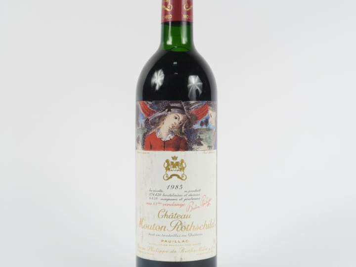 1 BOUTEILLE CHÂTEAU MOUTON ROTHSCHILD 1er GCC PAUILLAC - 1985 - LB