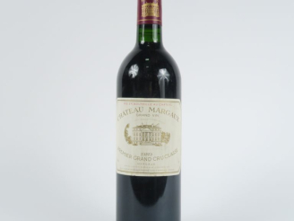 Vente aux enchères 1 BOUTEILLE CHÂTEAU MARGAUX 1er GCC MARGAUX - 1989 - BG
