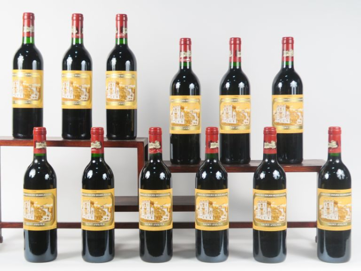 12 BOUTEILLES CHÂTEAU DUCRU BEAUCAILLOU GCC ST JULIEN - 1990 - CBO - 4
