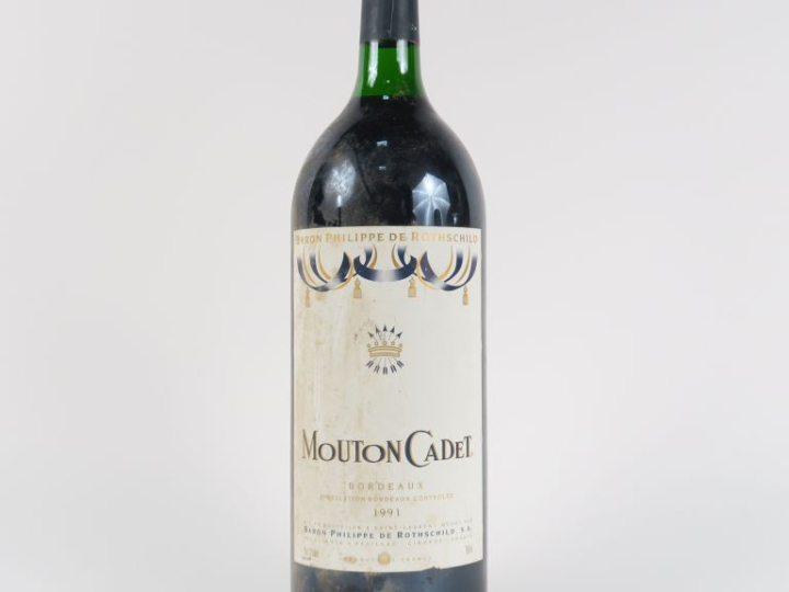 1 MAGNUM MOUTON CADET BORDEAUX - 1991
