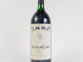 Vente aux enchères 1 MAGNUM MOUTON CADET BORDEAUX - 1991