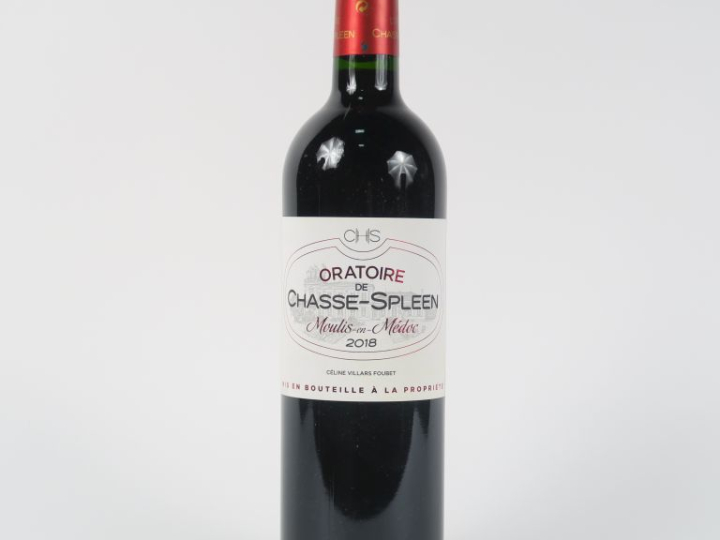 1 BOUTEILLE ORATOIRE DE CHASSE SPLEEN MOULIS - 2018