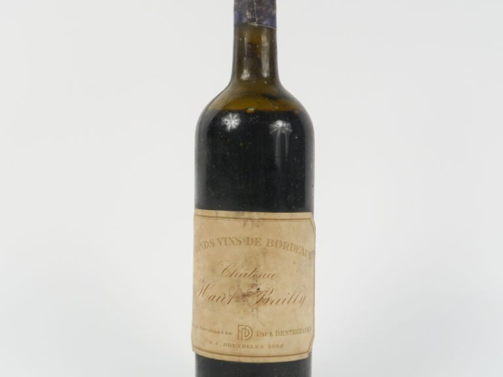 1 VIEILLE BOUTEILLE CHÂTEAU HAUT BAILLY MISE DESTRÉE - NM/BEP+/ES