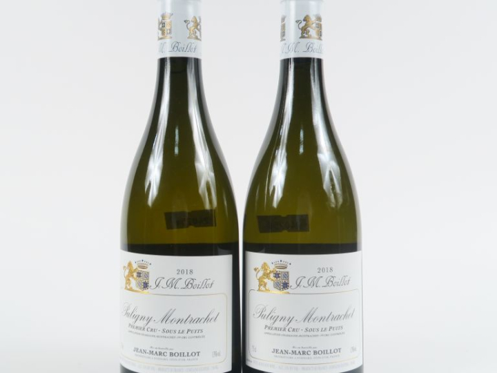 2 BOUTEILLES PULIGNY MONTRACHET 1er CRU ' SOUS LE PUITS' DOMAINE J.M. 