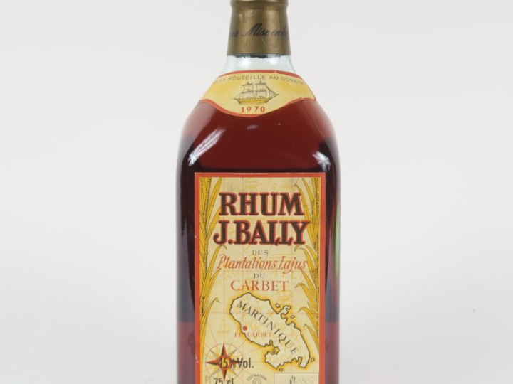 1 BOUTEILLE RHUM VIEUX J. BALLY 45° - 1970