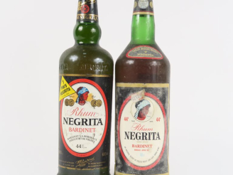 Vente aux enchères 2 BOUTEILLES (1 L) RHUM NEGRITA 44°