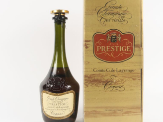 Vente aux enchères 1 BOUTEILLE COGNAC GRANDE CHAMPAGNE TRÈS VIEILLE 'RESERVE' COMTE G. DE