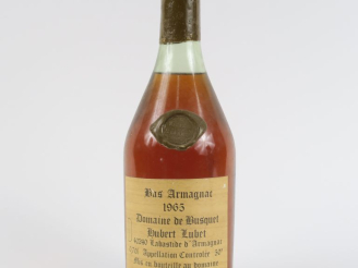 Vente aux enchères 1 BOUTEILLE BAS ARMAGNAC 'VIEILLE RESERVE' DOMAINE DE BUSQUET HUBERT L