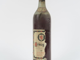 Vente aux enchères 1 VIEILLE BOUTEILLE (1 L) ARMAGNAC CAVÉ FRÈRES - BS/EA