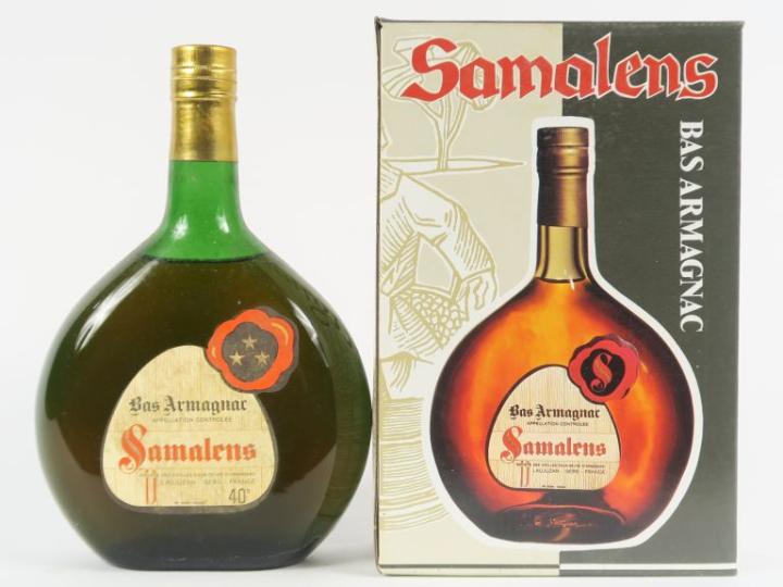 1 BOUTEILLE BAS ARMAGNAC SAMALENS *** - COFFRET