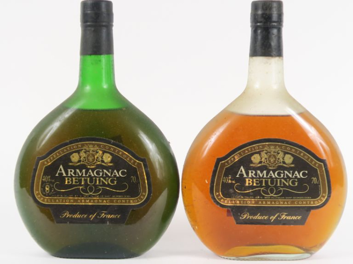 2 BOUTEILLES ARMAGNAC BETUING