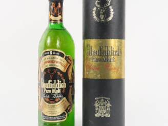 Vente aux enchères 1 BOUTEILLE WHISKY GLENFIDDICH '8 ANS' 43° - COFFRET