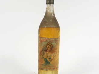 Vente aux enchères 1 VIEILLE BOUTEILLE ANISETE CRISTALLISEE E. BARBE PERPIGNAN - BS