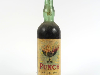 Vente aux enchères 1 VIEILLE BOUTEILLE PUNCH AU RHUM
