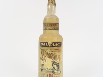 Vente aux enchères 1 VIEILLE BOUTEILLE MANTALO RAISSAC - CAPS ETAIN/EA
