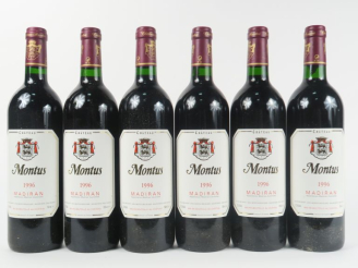 Vente aux enchères 6 BOUTEILLES CHÂTEAU MONTUS MADIRAN - 1996 - CBO