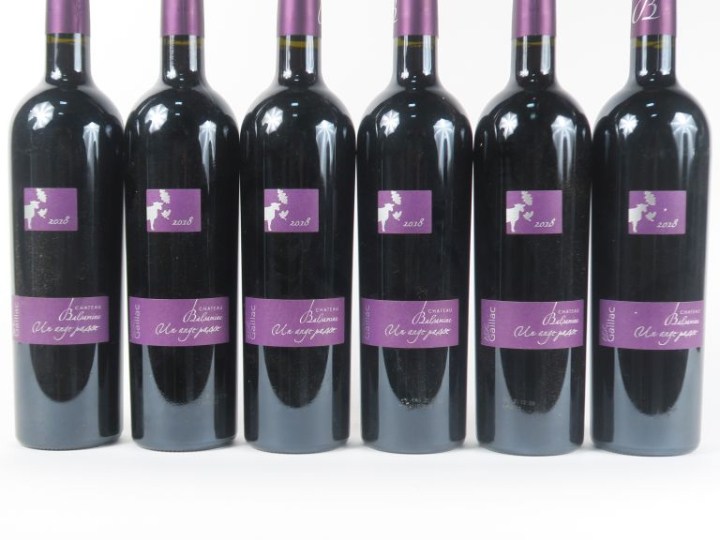 6 BOUTEILLES CHÂTEAU BALSAMINE 'UN ANGE PASSE' GAILLAC - 2018