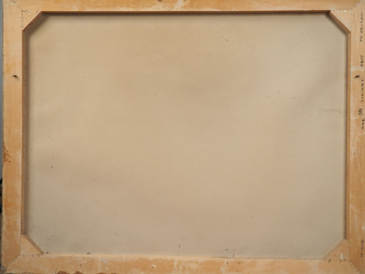 Cristiana DRESBACH. "Nature morte". Huile sur toile. Dim. 100 x 130 cm