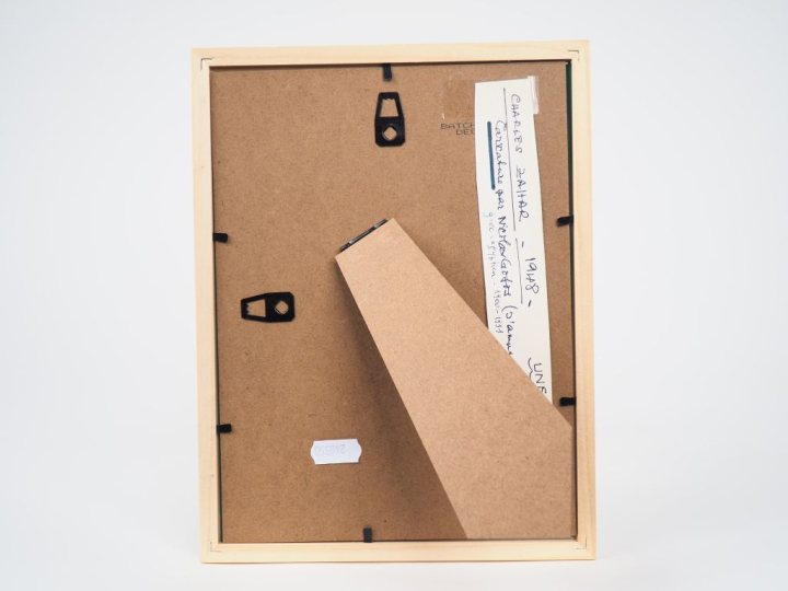 Nicolas GOGOS. "Caricature de Charles Zahar". Dessin, signé en bas à d