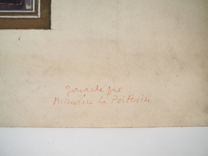 Maurice LE POITEVIN pour SUE et MARE. Projets pour un salon et un boud