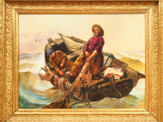 Vente aux enchères Ecole française début XXème. (Georges Jean Marie Haquette. Attribué à)