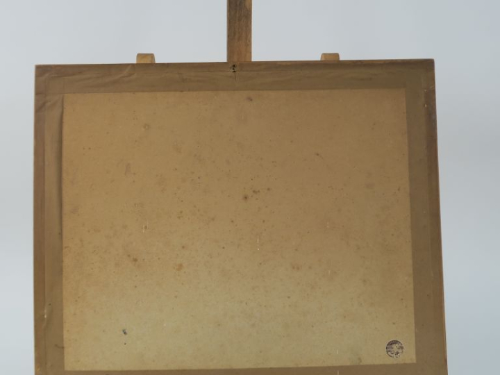 Ecole toulousaine XXème. "Vue de la Basilique Saint  Sernin" et "villa