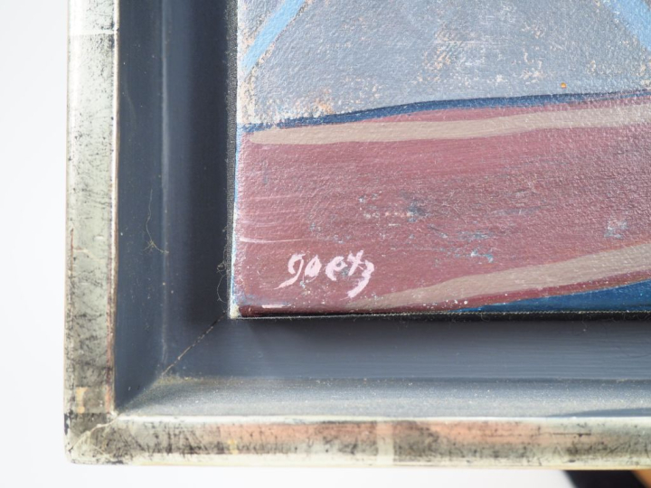 Henri GOETZ. "Agadir". Huile sur toile, signée en bas à gauche. Référe