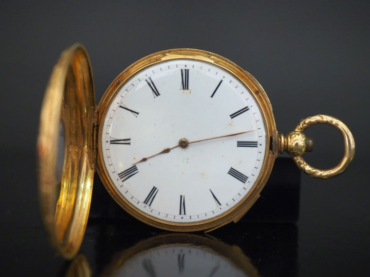 CHARLES OUDIN Horloger de la Marine No. 955 Début XIXe siècle  Montre 