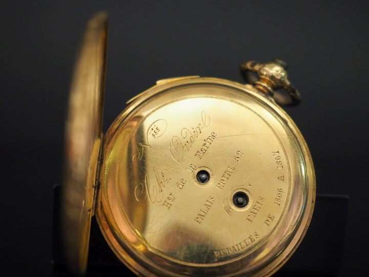 CHARLES OUDIN Horloger de la Marine No. 955 Début XIXe siècle  Montre 