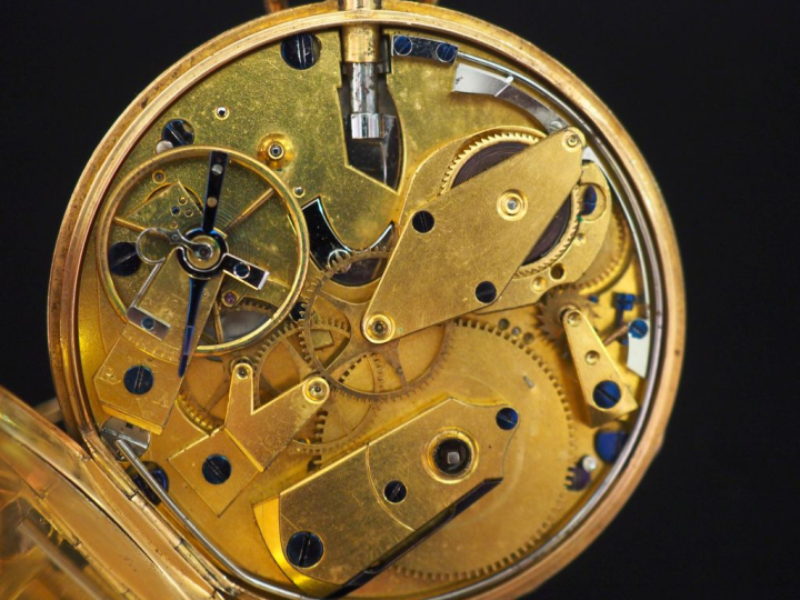 BERTHOUD FRÈRES No. 2773 Début XIXe siècle  Montre de poche en or avec