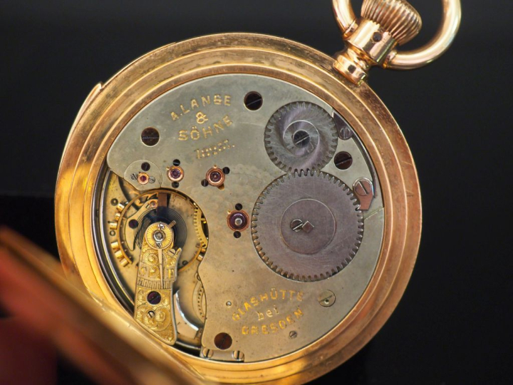 A. LANGE SÖHNE  Glashütte b/ Dresden No. 18257 Début XXe siècle  Montr