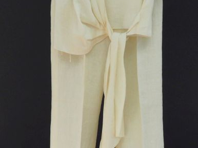 Inès de La FRESSANGE, Tailleur en lin (100%) blanc, comprenant :  - un