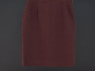 Vente aux enchères YVES SAINT LAURENT, Variation Jupe en laine (100%) marron. Fermeture l