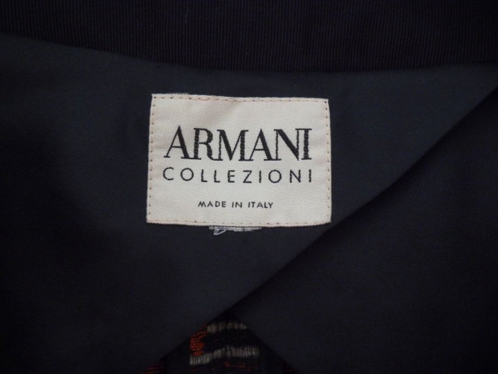 ARMANI Veste en polyestère (38%), acrylique (31%), laine (23%) et visc
